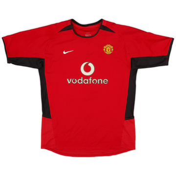2002-04 Manchester United Maillot domicile - 6/10 - (XL.Boys)