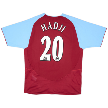 2003-04 Aston Villa Maillot domicile Hadji #20 - 7/10 - (M)