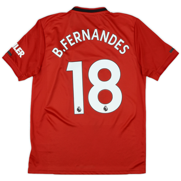 2019-20 Maillot domicile Manchester United B.Fernandes #18 - 8/10 - (M)