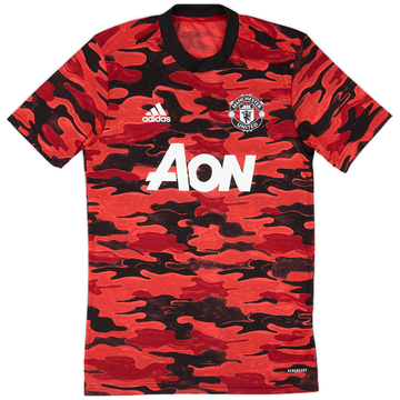 2020-21 Manchester United adidas Maillot d'entraînement - 9/10 - (XS)