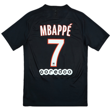 2019-20 Paris Saint-Germain Quatrième maillot Mbappe #7 - 10/10 - (S)