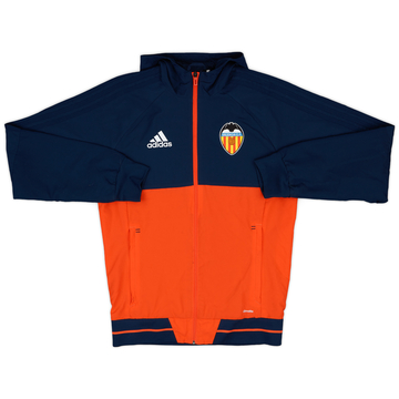 2016-17 Valencia adidas Veste de survêtement à capuche - 8/10 - (S)