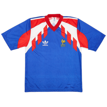 1990-92 France Maillot Domicile - 8/10 - (M/L)