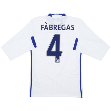 2016-17 Chelsea Maillot troisième de match ML Fabregas #4 (S/M)