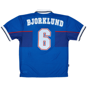 1997-98 Rangers Maillot domicile de match Bjorklund #6
