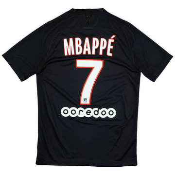 2019-20 Paris Saint-Germain Quatrième maillot Mbappe #7 - 8/10 - (S)
