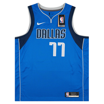 2018-24 Dallas Mavericks Doncic #77 Nike Maillot extérieur Swingman (S)