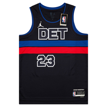 2022-23 Detroit Pistons Ivey #23 Jordan Maillot Swingman alternatif (M)