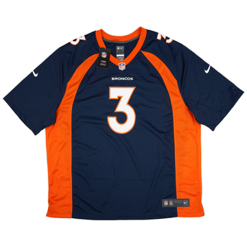 2022-23 Denver Broncos Wilson #3 Nike Maillot de match alternatif (3XL)