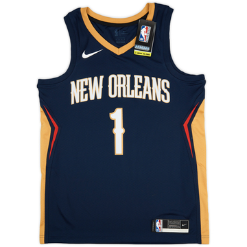 2019-23 New Orleans Pelicans Williamson #1 Nike Swingman Maillot extérieur (S)