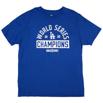 2020 LA Dodgers World Series Champions T-shirt MLB (Très bon) XL