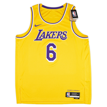 2021-23 LA Lakers James #6 Nike Maillot Swingman extérieur (XL)