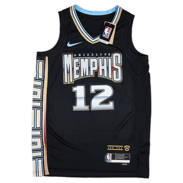 2022-23 Memphis Grizzlies Morant #12 Nike Maillot Swingman Alternatif (XS)