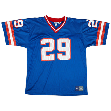 1995-98 New York Giants Wooten #29 Reebok Maillot domicile (Excellent) XL