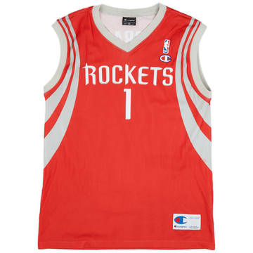 2004-10 Houston Rockets McGrady #1 Champion Maillot extérieur (Très bon état) M