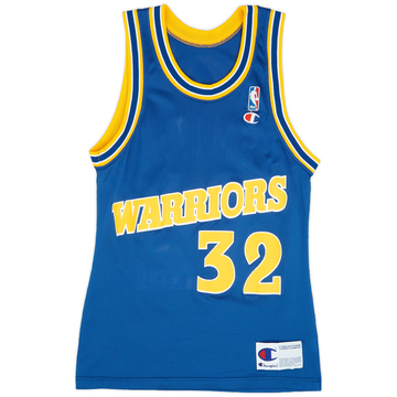 1995 Golden State Warriors Smith #32 Maillot extérieur Champion (Très bon état) S