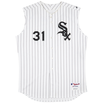 2005 Chicago White Sox Davis #31 Maillot domicile Majestic émis par l'équipe (Très bon état) XXL