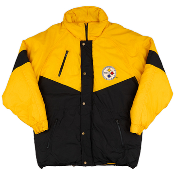 1990s Pittsburgh Steelers NFL Imperméable Gameday (Très bon état) M