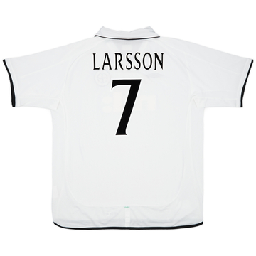 Maillot extérieur Celtic 2001-02 Larsson #7 - 8/10 - (XXL)