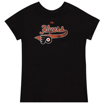 2010 Philadelphia Flyers Majestic T-shirt Femme (XL)