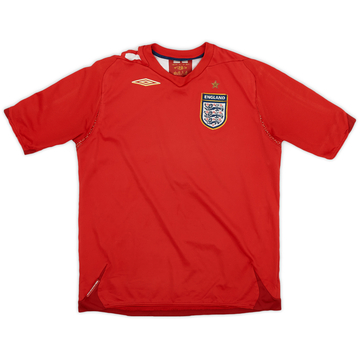 Maillot extérieur Angleterre 2006-08 - 6/10 - (Garçons L)