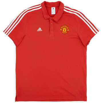 2016-17 Manchester United adidas Polo - 9/10 - (XL)
