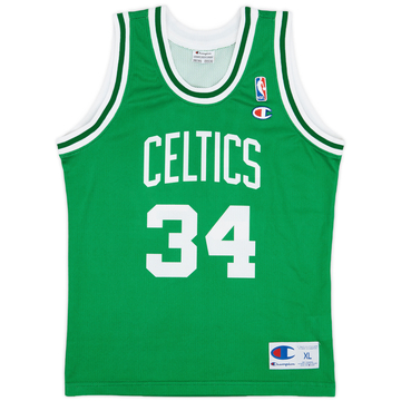 1998-06 Boston Celtics Pierce #34 Champion Maillot extérieur - 7/10 - (XL.Boys)