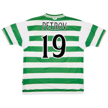 1999-01 Celtic Maillot domicile Petrov #19 - 7/10 - (XXL)