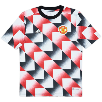 2022-23 Manchester United adidas Maillot d'entraînement - 10/10 - (M.Boys)