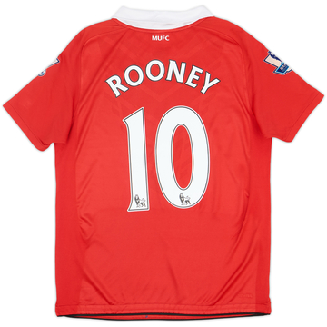 2010-11 Manchester United Maillot domicile Rooney #10 - 6/10 - (XL.Boys)