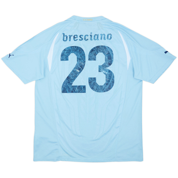 2010-11 Lazio Maillot Domicile Bresciano #23 - 4/10 - (XL)