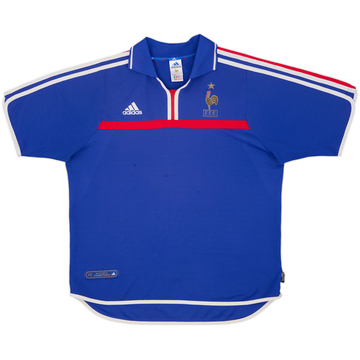 2000-02 France Maillot Domicile - 5/10 - (L)