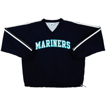 2000s Seattle Mariners Veste de pluie à enfiler - 8/10 - (L)