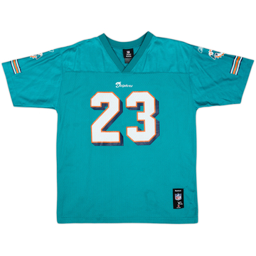 2008-10 Miami Dolphins Maillot domicile réplique marron #23 Reebok - 8/10 - (XL.Boys)