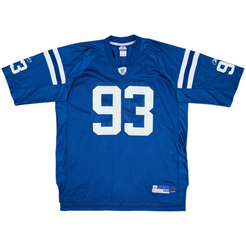 2005-06 Indianapolis Colts Freeney #93 Reebok On Field Maillot Domicile - 6/10 - (XXL)