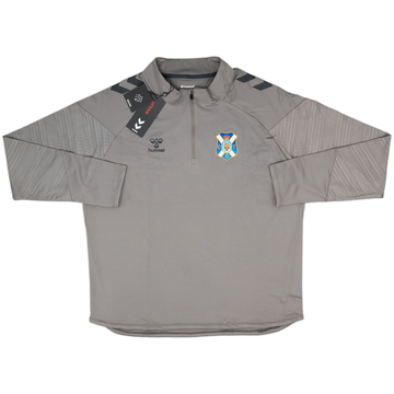 2021-22 Tenerife Hummel Haut d'entraînement 1/4 Zip (3XL)