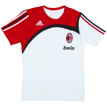 2007-08 AC Milan adidas T-shirt en coton - 8/10 - (XL.Boys)