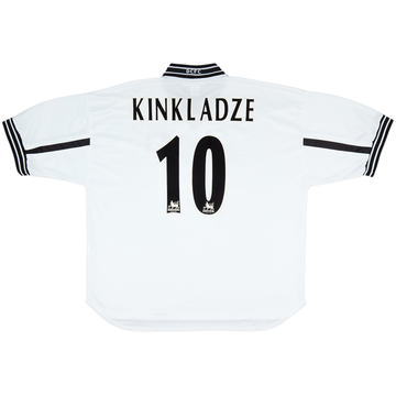 1999-01 Derby County Maillot Domicile Kinkladze #10 - 5/10 - (XXL)