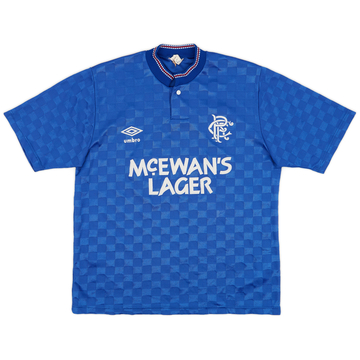 1987-90 Rangers Maillot domicile - 8/10 - (S)