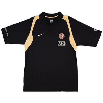 2007-08 Manchester United Nike Polo - 9/10 - (L)