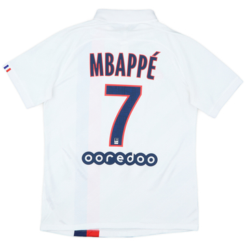 2019-20 Paris Saint-Germain Maillot Third Authentique Mbappe #7 - 10/10 - (M)