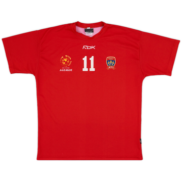 2005-06 Newcastle Jets Reebok Maillot d'entraînement édition joueur #11 - 9/10 - (L)