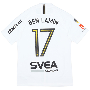2019 AIK Maillot extérieur de match Ben Lamin #17