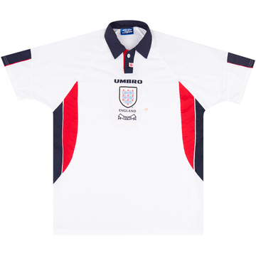 1998-1999 England U-18 Maillot domicile de match #5 (Wright)