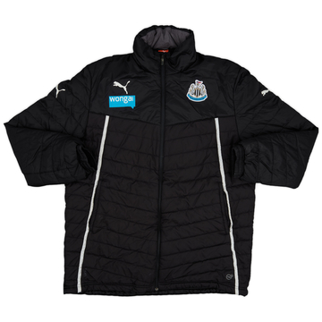 2013-14 Newcastle United Puma Manteau de banc matelassé - 7/10 - (XL)