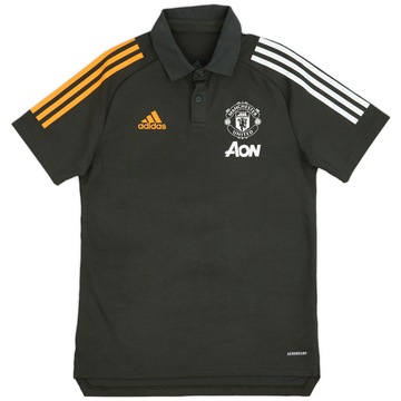 2020-21 Manchester United adidas Polo - 9/10 - (S)