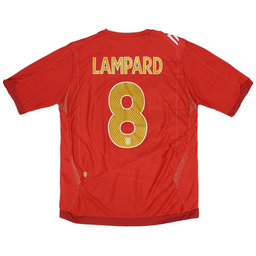 2006-08 England Maillot extérieur Lampard #8 - 8/10 - (L)