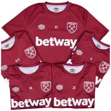 2023-24 West Ham Maillot d'avant-match version joueur - 9/10 - (M)