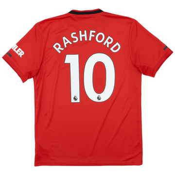 2019-20 Manchester United Maillot domicile Rashford #10 - 6/10 - (M)