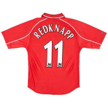 2000-02 Liverpool Maillot Domicile Redknapp #11 - 8/10 - (S)